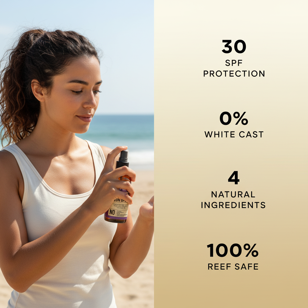 Non-Toxic Beef Tallow Mineral Sun Spray
