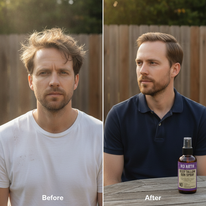 Non-Toxic Beef Tallow Mineral Sun Spray