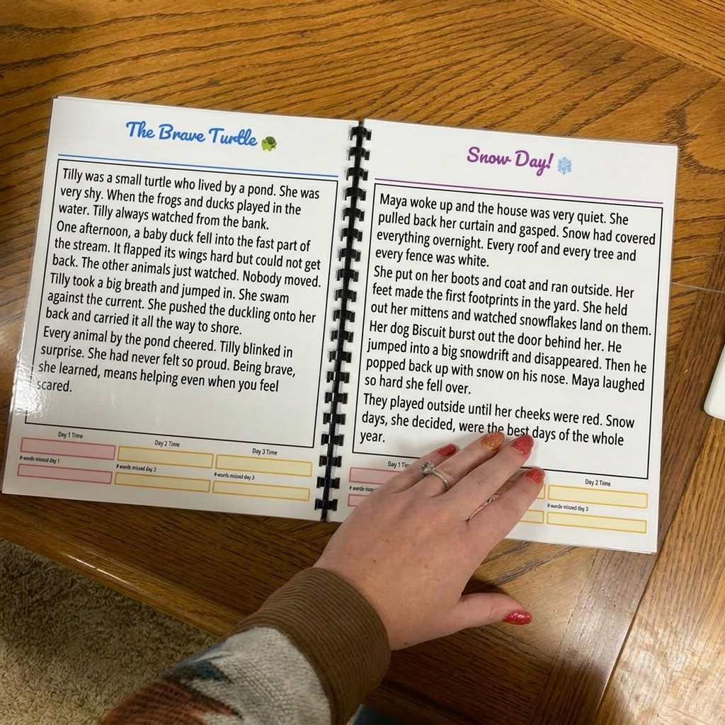 Shelpora™ Intermediate Reading Workbook